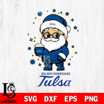 Tulsa Golden Hurricane Santa Claus Coffe Svg dxf eps png pdf file,NCAA svg,Digital Download,Cricut file