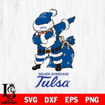 Tulsa Golden Hurricane Santa Claus Ugly Svg dxf eps png pdf file,NCAA svg,Digital Download,Cricut file