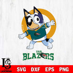 UAB Blazers Bandit Heeler Rugby Svg Eps Dxf Png File, Digital Download ,Instant Download, Cricut File