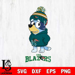 UAB Blazers Bluey Hoodie rugby Svg Eps Dxf Png File, Digital Download ,Instant Download, Cricut File