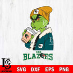 UAB Blazers Grinch Bougie Football Svg Eps Dxf Png File, Digital Download, Instant Download