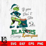 UAB Blazers Merry kissmyass grinch Svg Eps Dxf Png File,NCAA Svg Files,Digital Download,Sublimation,Instant Download