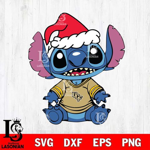 UCF Knights Baby Stitch Christmas Svg Eps Dxf Png File, Digital Download, Instant Download