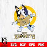 UCF Knights Bandit Heeler Rugby Svg Eps Dxf Png File, Digital Download ,Instant Download, Cricut File