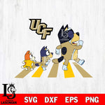 UCF Knights Bluey 6 Svg Eps Dxf Png File, Digital Download, Instant Download