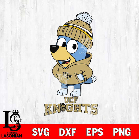 UCF Knights Bluey Hoodie Sport Svg Eps Dxf Png File, Digital Download ,Instant Download, Cricut File