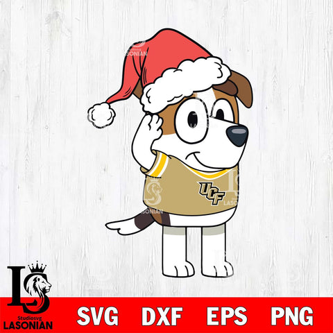 UCF Knights Bluey Jack Christmas Svg Eps Dxf Png File, Digital Download, Instant Download