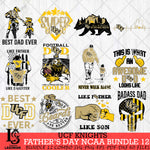 UCF Knights Fathers Day NCAA Bundle 12 Svg Eps Dxf Png File, Digital Download, Instant Download