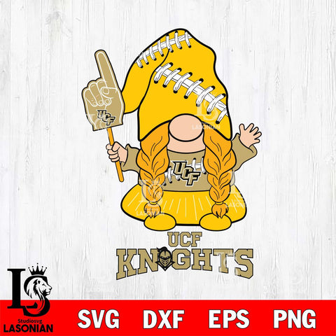 UCF Knights Gnomes Fan Svg Eps Dxf Png File, Digital Download, Instant Download