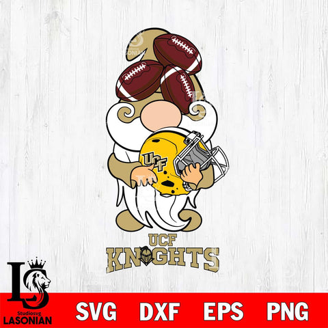 UCF Knights Gnomes Helmet Svg Eps Dxf Png File, Digital Download, Instant Download