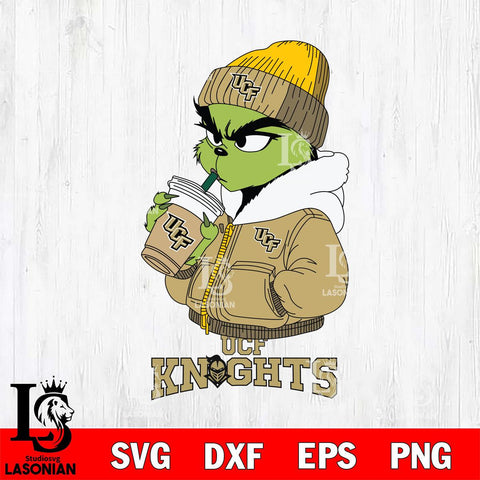 UCF Knights Grinch Bougie Sport Svg Eps Dxf Png File, Digital Download, Instant Download