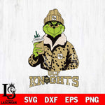 UCF Knights Grinch Leopard Svg Eps Dxf Png File, Digital Download, Instant Download