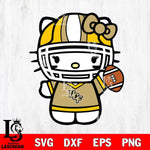 UCF Knights Hello Kitty sport 9 Svg Eps Dxf Png File, NCAA svg, Digital Download, Instant Download