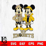 UCF Knights Mickey Minnie Mouse Football Svg Eps Dxf Png File, NCAA svg , File Cut , Digital Download , Instant Download, Cut Svg Files