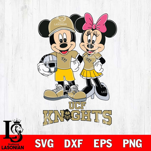 UCF Knights Mickey Minnie Mouse Helmet Svg Eps Dxf Png File, NCAA svg , File Cut , Digital Download , Instant Download, Cut Svg Files