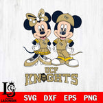 UCF Knights Mickey Minnie Mouse rugby ball Svg Eps Dxf Png File, NCAA svg , File Cut , Digital Download , Instant Download, Cut Svg Files