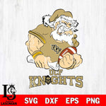 UCF Knights Santa Claus Angry Svg dxf eps png pdf file,NCAA svg,Digital Download,Cricut file