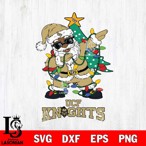 UCF Knights Santa Claus Ugly Christmas Svg dxf eps png pdf file,NCAA svg,Digital Download,Cricut file