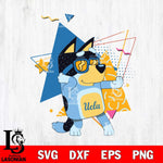 UCLA Bruins Bluey 4 Svg Eps Dxf Png File, Digital Download, Instant Download