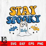 UCLA Bruins Bluey Halloween Stay Spooky Svg Eps Dxf Png File, Digital Download, Instant Download