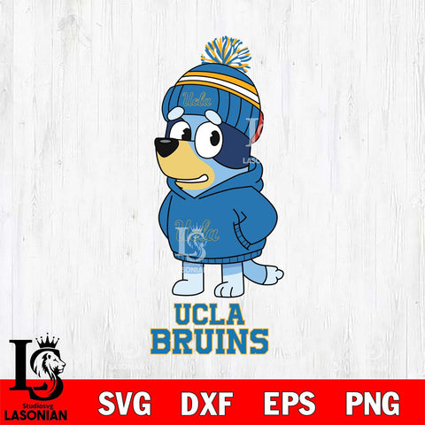 UCLA Bruins Bluey Hoodie rugby Svg Eps Dxf Png File, Digital Download ,Instant Download, Cricut File