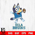 UCLA Bruins Bluey Sport Football Svg Eps Dxf Png File,NCAA Svg Files,Bluey svg ,Digital Download ,Instant Download, Cricut File