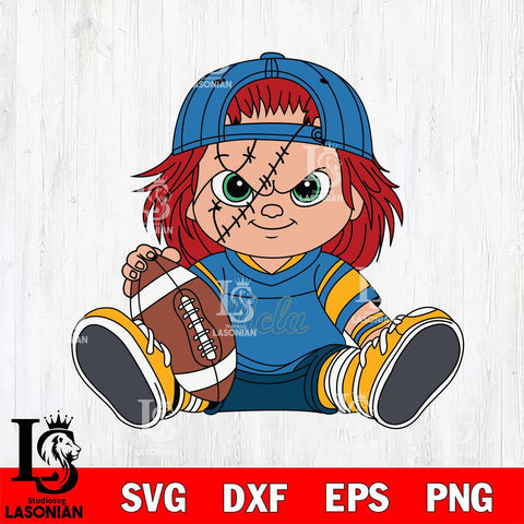 UCLA Bruins Chucky Horror 11 Svg Eps Dxf Png File, NCAA svg, Digital Download, Instant Download