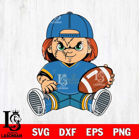 UCLA Bruins Chucky Horror 3 Svg Eps Dxf Png File, NCAA svg, Digital Download, Instant Download