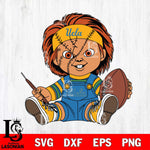 UCLA Bruins Chucky Horror 9 Svg Eps Dxf Png File, NCAA svg, Digital Download, Instant Download