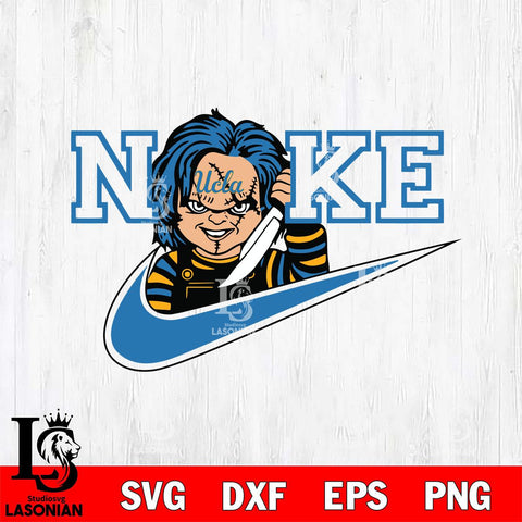 UCLA Bruins Chucky Nike Svg Eps Dxf Png File, Digital Download, Instant Download