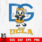 UCLA Bruins Dolce And Gabbana Daisy Duck Disney Svg Eps Dxf Png File, Digital Download, Instant Download