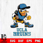 UCLA Bruins Donal Duck Disney, Svg Eps Dxf Png File, Digital Download