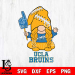 UCLA Bruins Gnomes Fan Svg Eps Dxf Png File, Digital Download, Instant Download