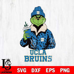 UCLA Bruins Grinch Christmas Cut Files Cricut, Svg Dxf Eps Png file, Digital download , Silhouette