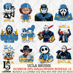 UCLA Bruins Halloween Bundle 12 SVG Svg Eps Dxf Png File, NCAA bundle svg, Digital Download, Instant Download