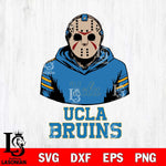 UCLA Bruins Jason Voorhees 4 Svg Eps Dxf Png File, Digital Download