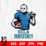 UCLA Bruins Jason Voorhees 9 Svg Eps Dxf Png File, Digital Download