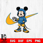 UCLA Bruins Mickey Wearing Hoodie Sport Svg Eps Dxf Png File, NCAA svg, Digital Download, Instant Download