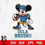 UCLA Bruins Mikey Mouse Disney, Svg Eps Dxf Png File, Digital Download