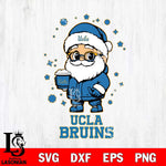 UCLA Bruins Santa Claus Coffe Svg dxf eps png pdf file,NCAA svg,Digital Download,Cricut file