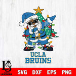 UCLA Bruins Santa Claus Ugly Christmas Svg dxf eps png pdf file,NCAA svg,Digital Download,Cricut file