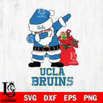 UCLA Bruins Santa Dabbing Christmas Svg dxf eps png pdf file,NCAA svg,Digital Download,Cricut file