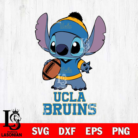 UCLA Bruins Stitch Disney, Svg Eps Dxf Png File, Digital Download