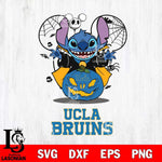 UCLA Bruins Stitch Horror Halloween Svg Eps Dxf Png File, Digital Download, Instant Download