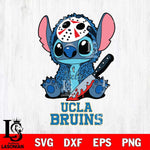 UCLA Bruins Stitch Jason Voorhees Svg Eps Dxf Png File, NCAA svg, Digital Download, Instant Download