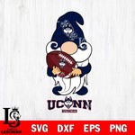 UConn Huskies Gnomes Christmas football Svg Eps Dxf Png File, Digital Download, Instant Download