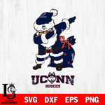 UConn Huskies Santa Claus Ugly Svg dxf eps png pdf file,NCAA svg,Digital Download,Cricut file