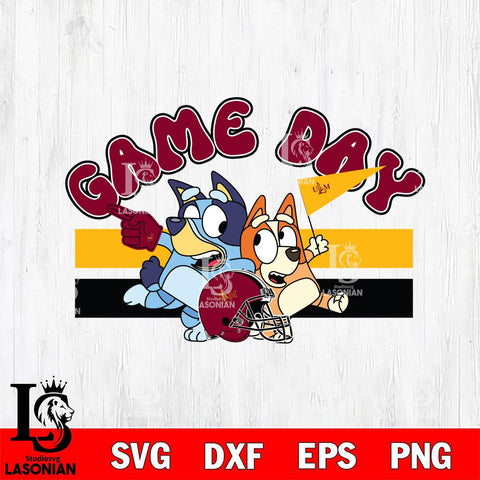 UL Monroe Warhawks Game Day Bluey Svg Eps Dxf Png File, Digital Download, Instant Download