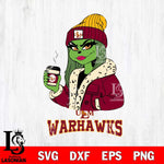 UL Monroe Warhawks Girls Grinch Bougie Svg Eps Dxf Png File, Digital Download, Instant Download