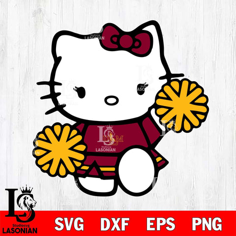 UL Monroe Warhawks Hello Kitty sport 4 Svg Eps Dxf Png File, NCAA svg, Digital Download, Instant Download